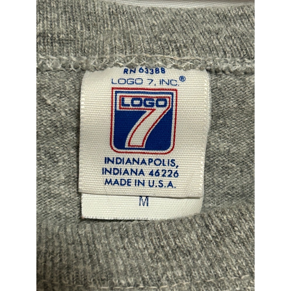 Vintage‎ Dallas Cowboys Logo 7 T Shirt USA Single Stitch Gray Size M NFL - Picture 2 of 7